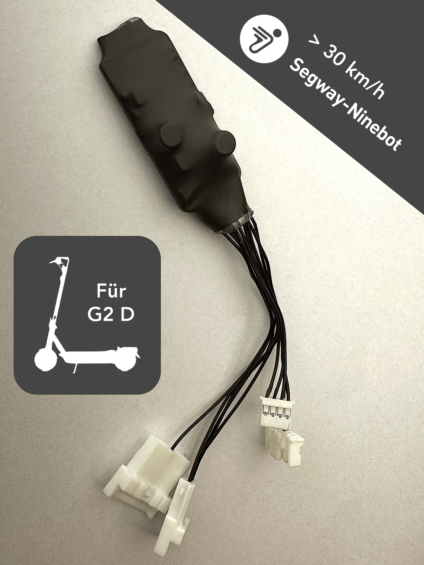 Ninebot G2 D Tuning Chip 30 km/h+ Alle Versionen E-Scooter Entdrosselung