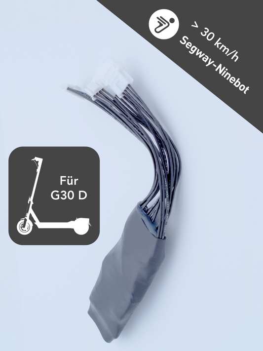 Ninebot G30 D Tuning Chip 30 km/h+ Neue Firmware Versionen E-Scooter Entdrosselung