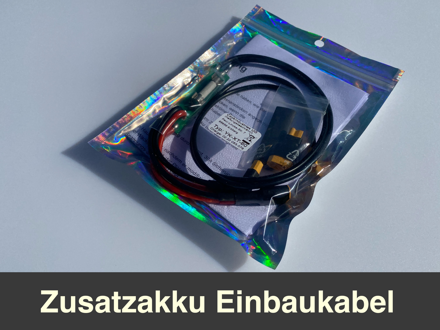 Universal E-scooter zusatzakku Y-Kabel Steckerbindung - Reichweite erhöhen - Einfach Plug&Play - Tuning