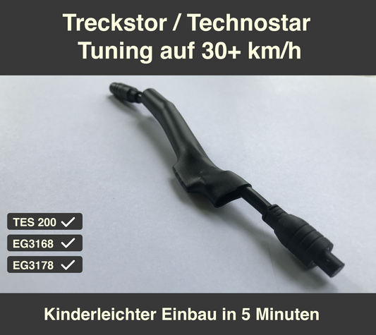 Technostar & Trekstor E-Scooter Tuning TES 200 / EG3168 / EG3178 Chip auf 35km/h - Entdrosseln - Geschwindigkeit freischalten